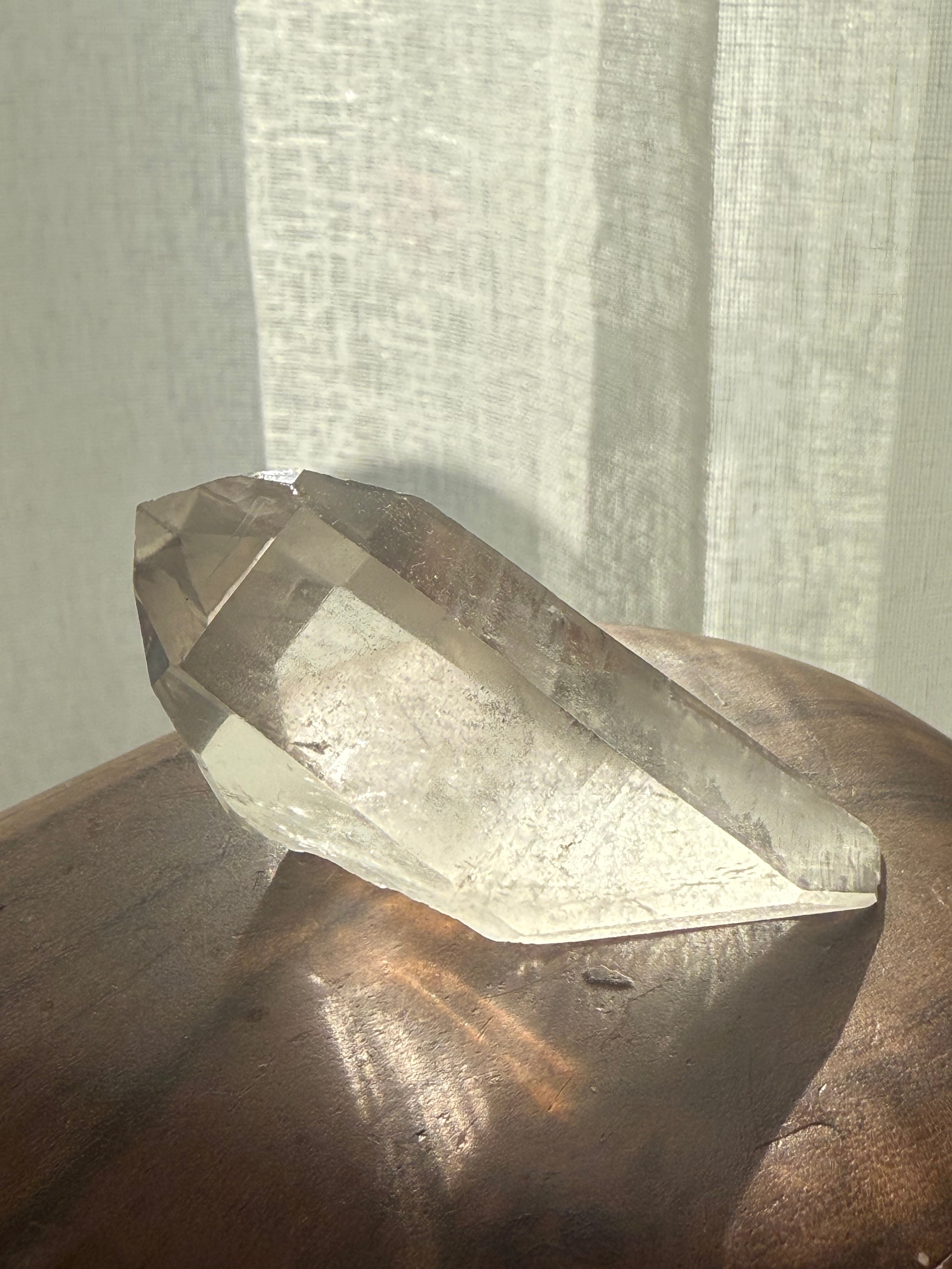 Clear Lemurian Quartz 54g