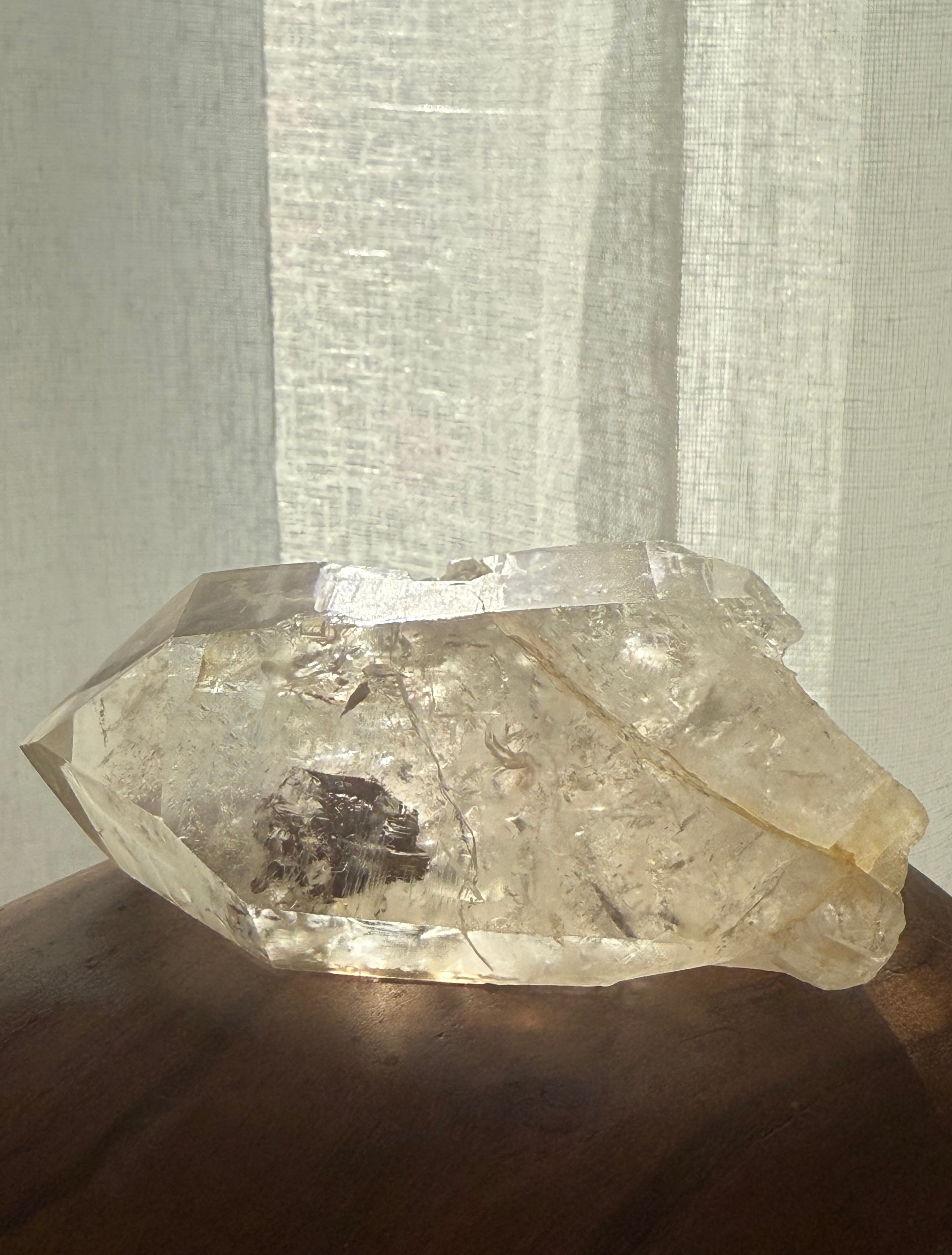 Clear Lemurian Quartz 188 g